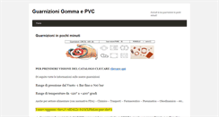 Desktop Screenshot of guarnizioniexpress.it